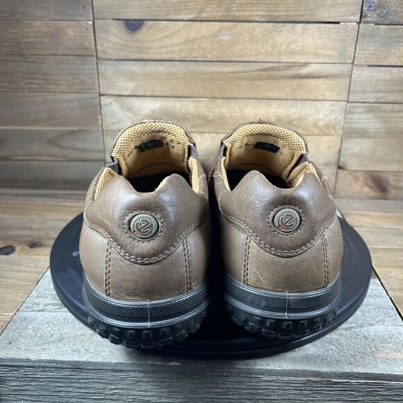 Ecco CFS Terrano Casual Collecton Shoes Mens Sz 11 Brown Leather Casual Loafer - Picture 4 of 10